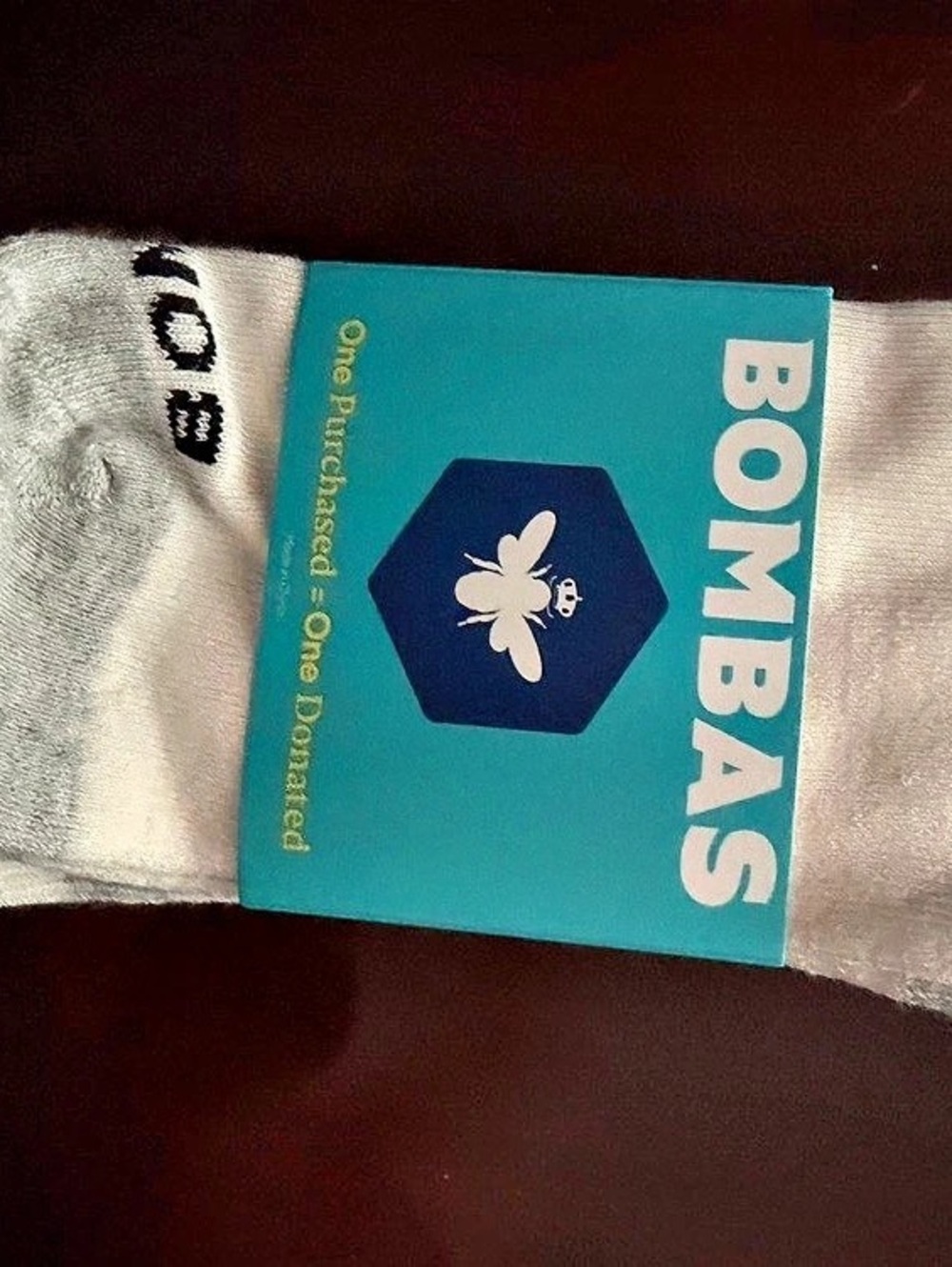Bombas Middweight Half Calf Socks, Gray, Medium NWT
